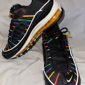 Nike Air Max 98 Mens’s Multicolor “Martin” Size 9.5